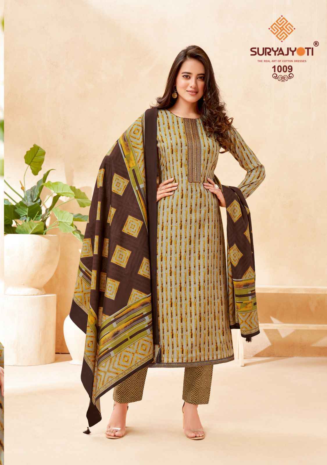Suryajyoti Pari Vol 1 Modal Silk Dress Material 10 pcs Catalogue