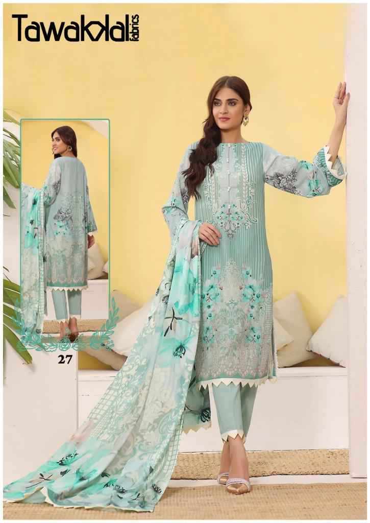 Tawakkal Mehroz Vol 3 Readymade Lawn Cotton Dress 10 pcs Catalogue