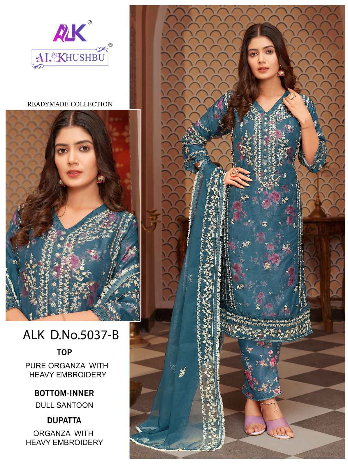 AL Khushbu Guzel Vol 2 Readymade Organza Dress 4 pcs Catalogue