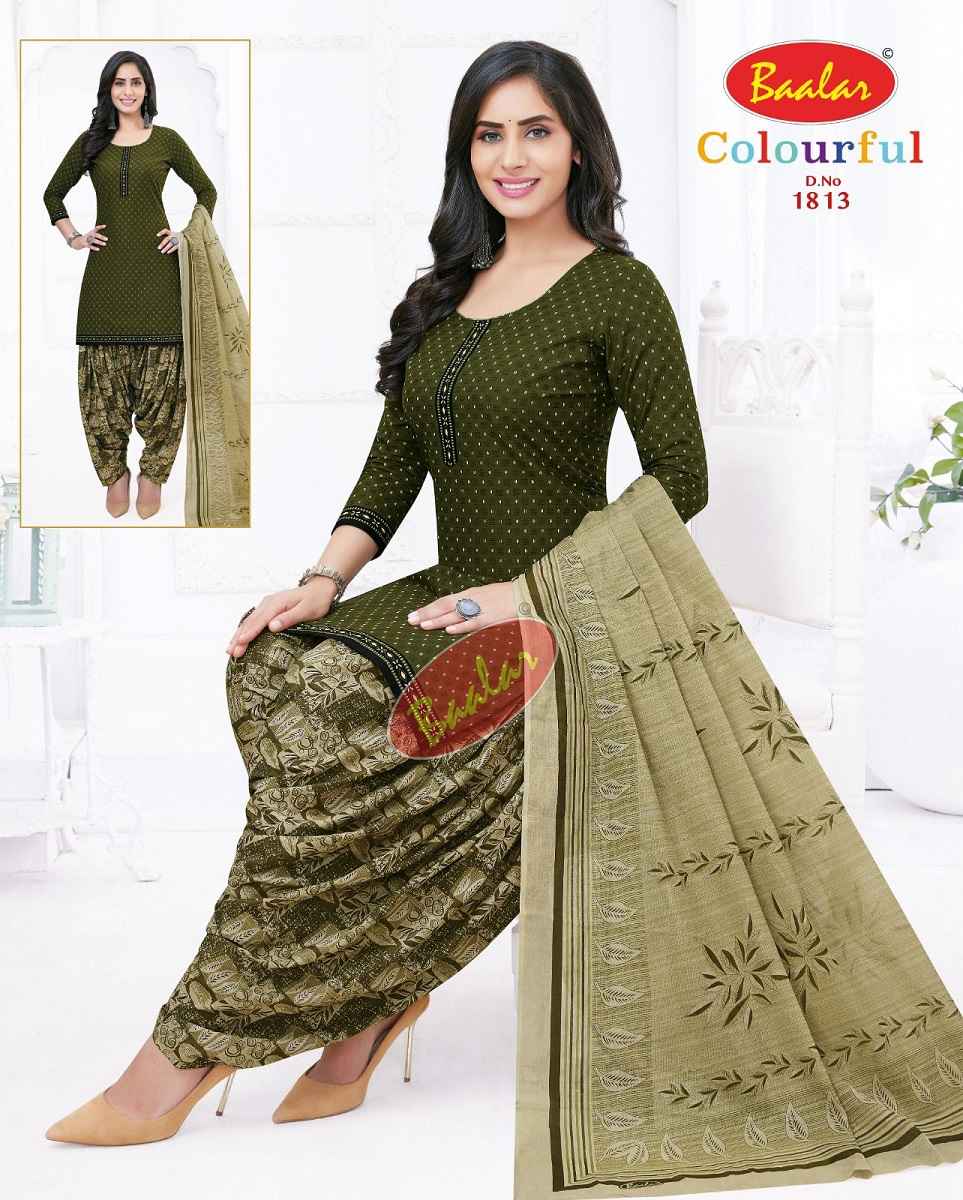 Baalar Colourful Vol 18 Cotton Dress Material Online Wholesaler