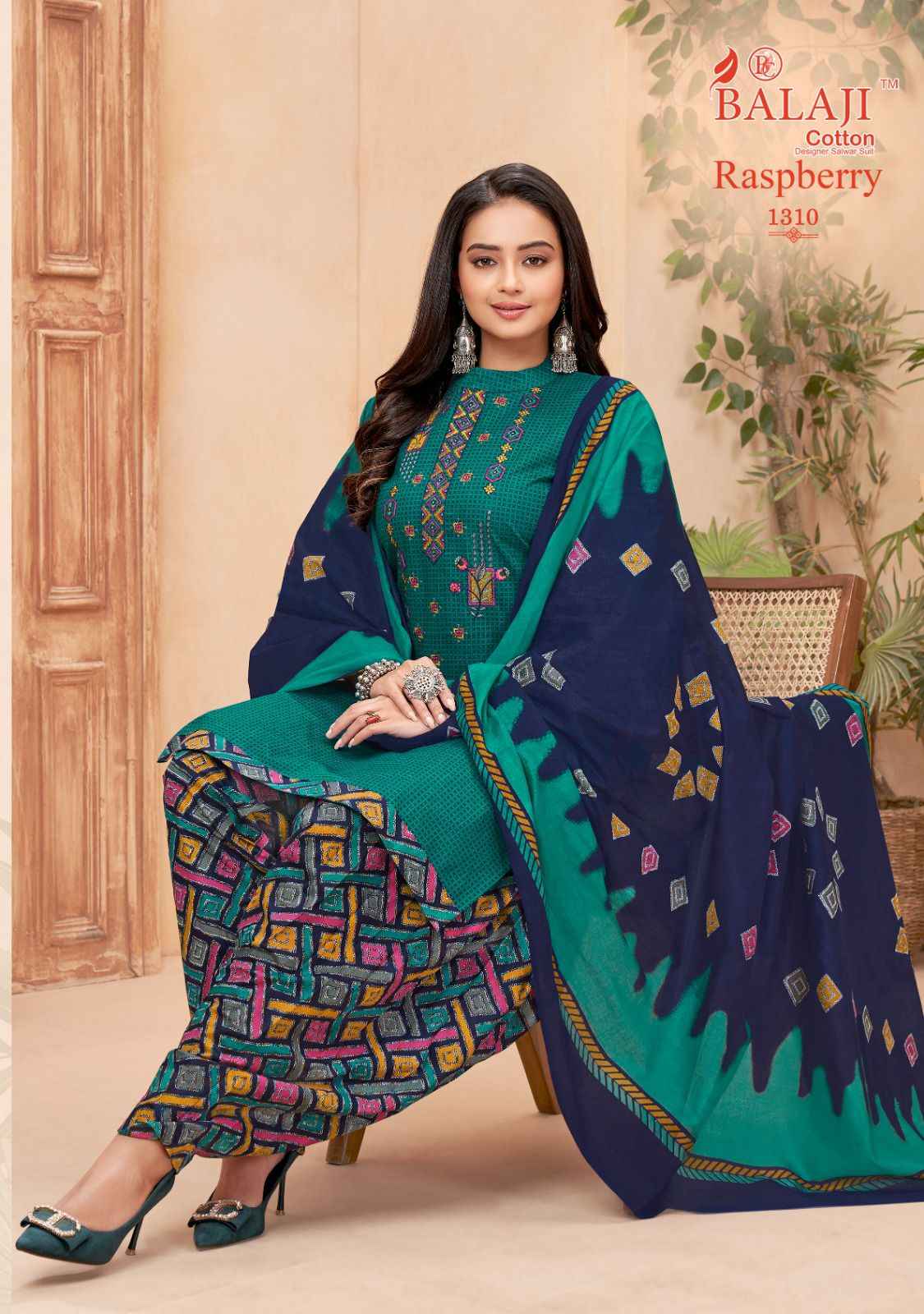 Balaji Cotton Raspberry Vol 13 Cotton Dress Material Online Shopping Store