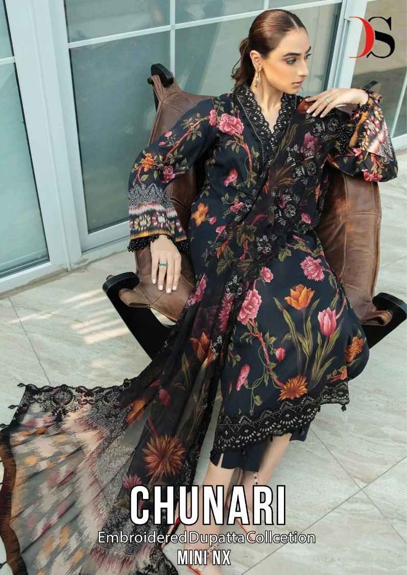 Deepsy Chunari Mini Nx Pashmina Dress Material 3 pcs Catalogue
