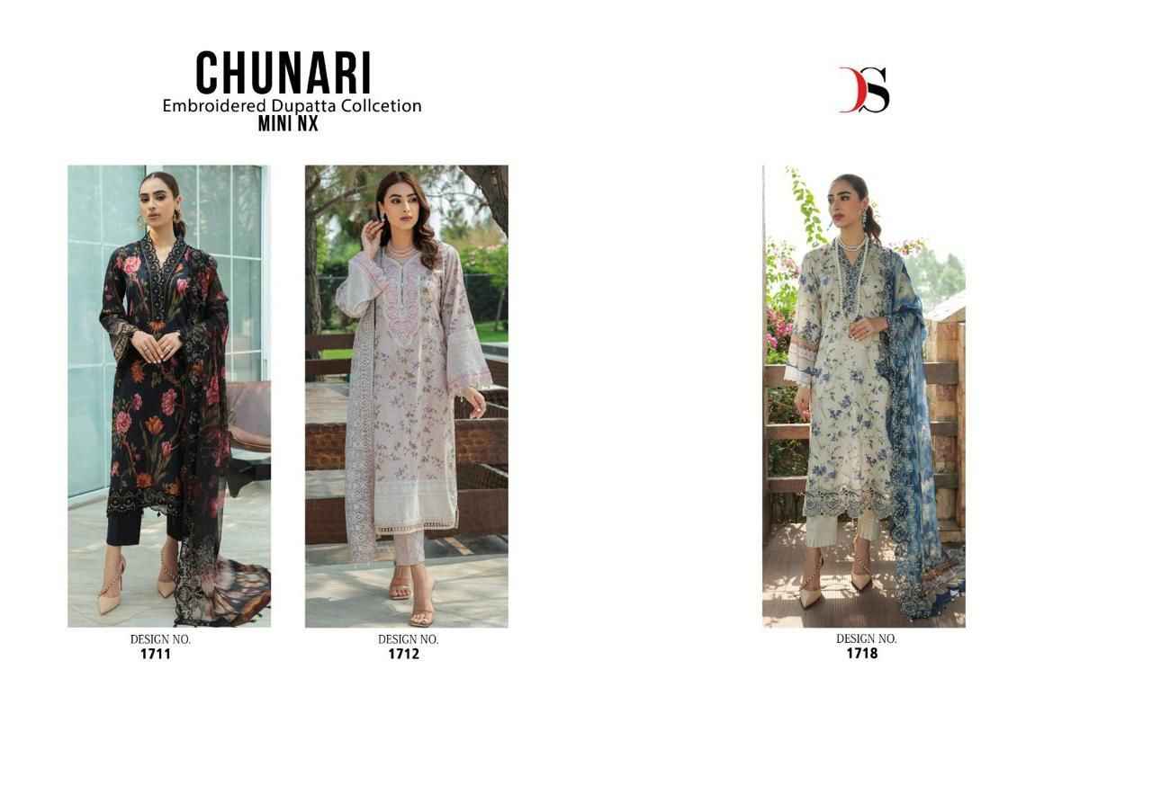 Deepsy Chunari Mini Nx Pashmina Dress Material 3 pcs Catalogue