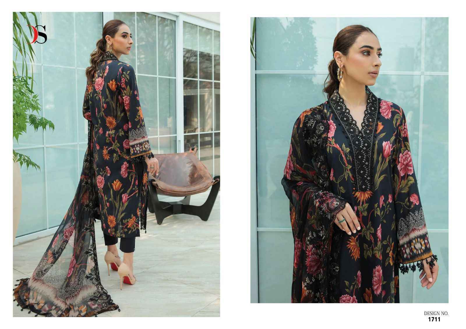 Deepsy Chunari Mini Nx Pashmina Dress Material 3 pcs Catalogue