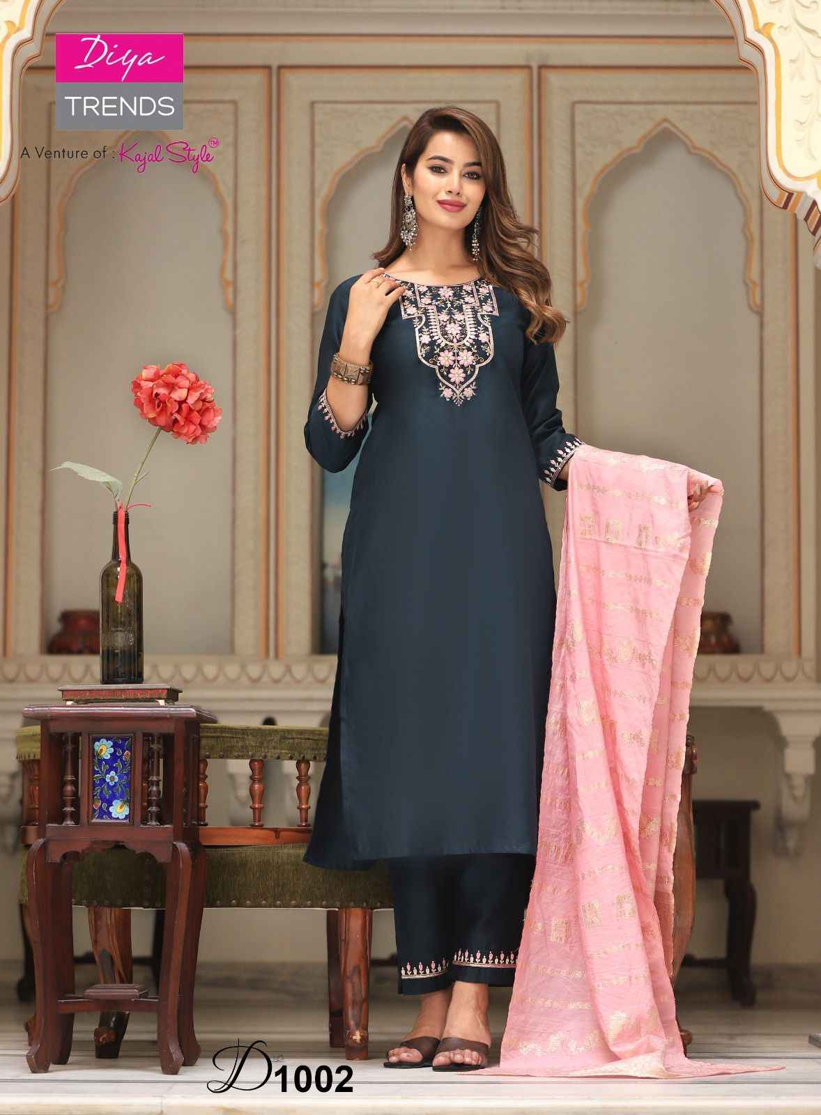 Diya Trends Anokhi Vol 1 Muslin Kurti Combo 8 pcs Catalogue