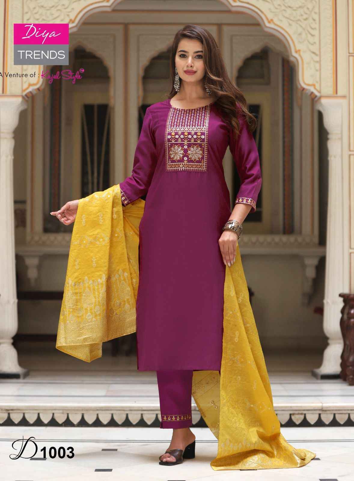 Diya Trends Anokhi Vol 1 Muslin Kurti Combo 8 pcs Catalogue