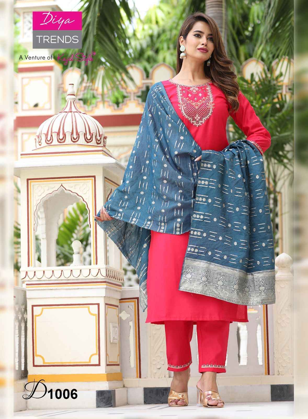 Diya Trends Anokhi Vol 1 Muslin Kurti Combo 8 pcs Catalogue