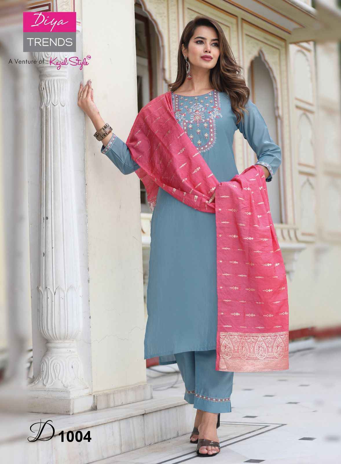 Diya Trends Anokhi Vol 1 Muslin Kurti Combo 8 pcs Catalogue