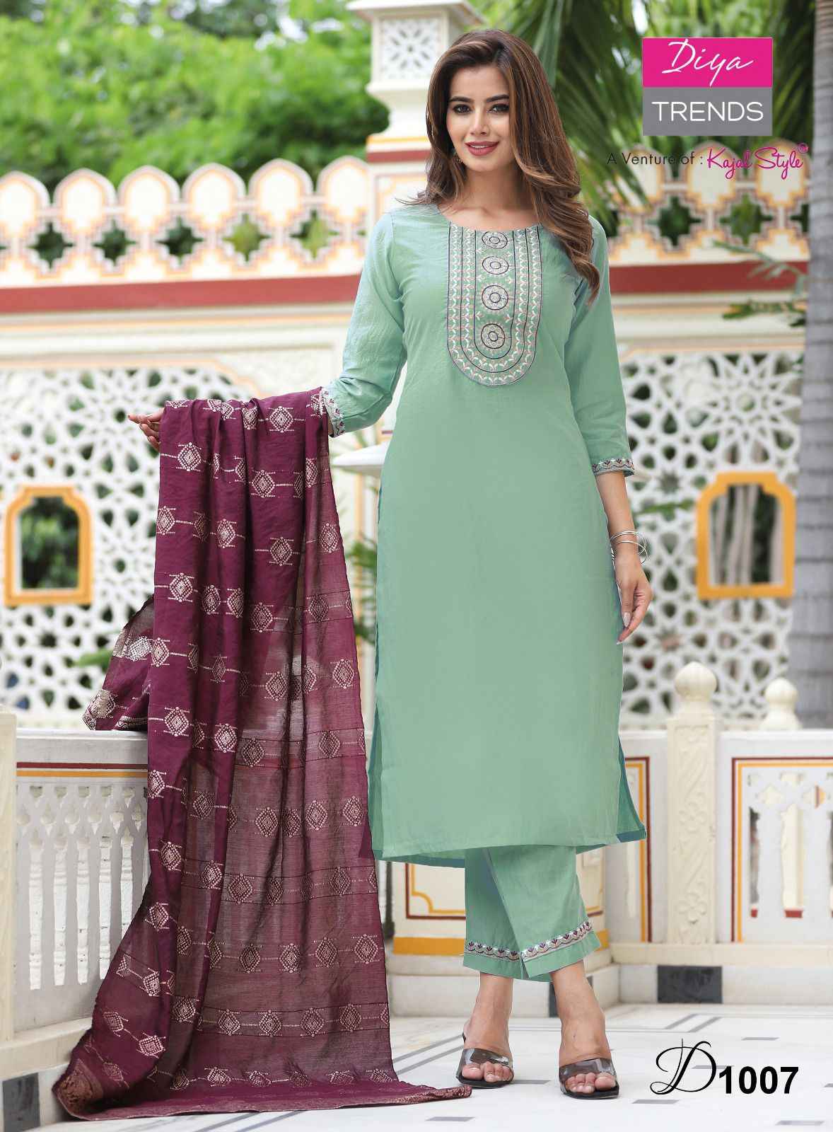 Diya Trends Anokhi Vol 1 Muslin Kurti Combo 8 pcs Catalogue