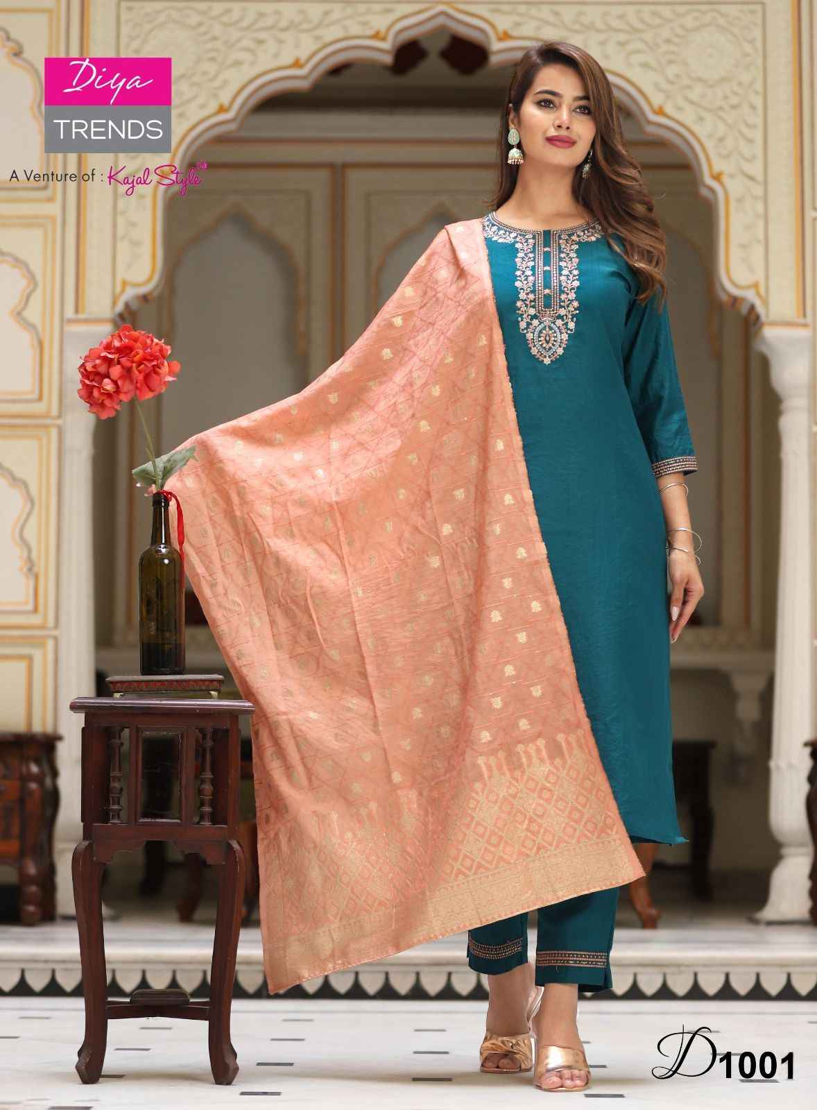Diya Trends Anokhi Vol 1 Muslin Kurti Combo 8 pcs Catalogue