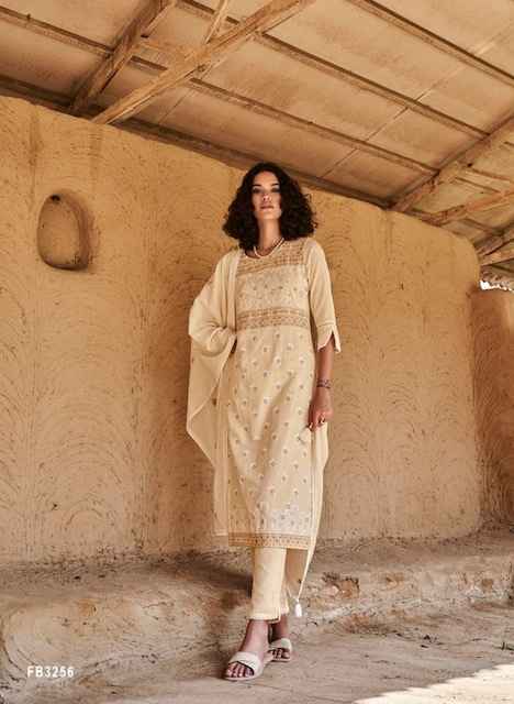 Four Buttons Veda Cotton Linen Kurti Combo 8 pcs Catalogue