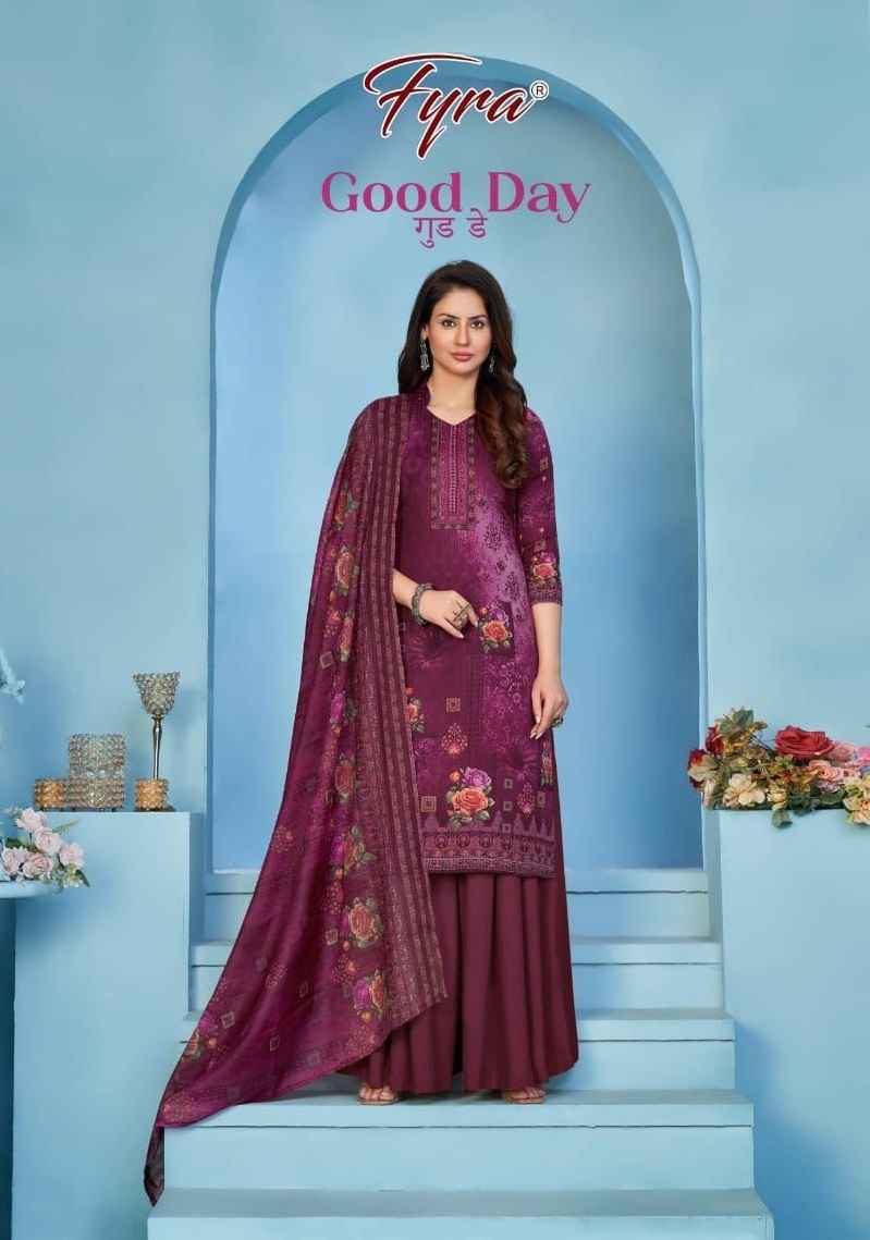 Fyra Good Day Soft Cotton Dress Material 10 pcs Catalogue