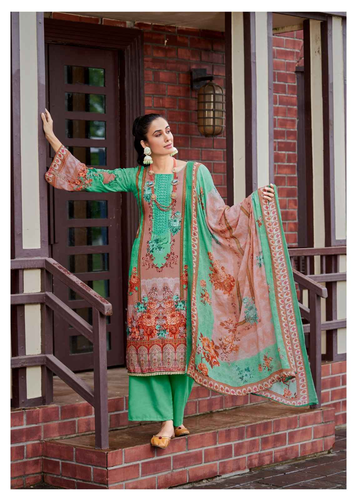 Hermitage Aza Vol 4 Cotton Dress Material 6 pcs Catalogue