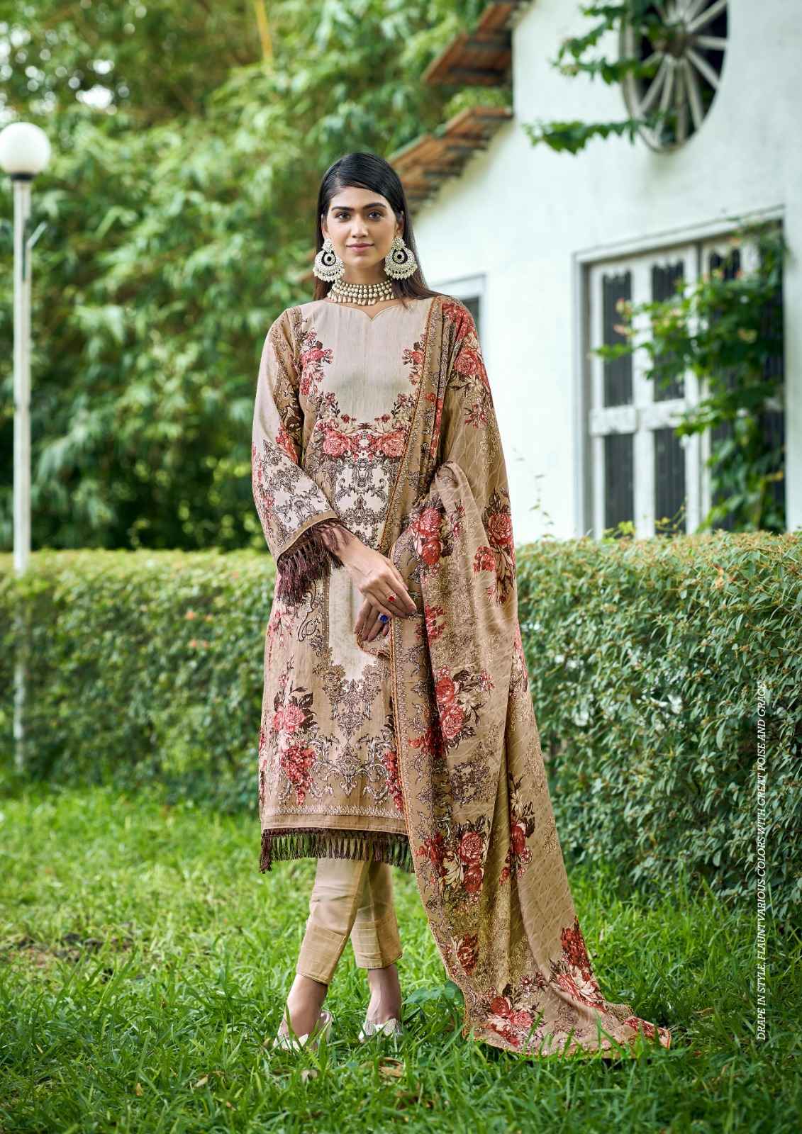 Kavya Kala Ibaadat Pashmina Dress Material 6 pcs Catalogue