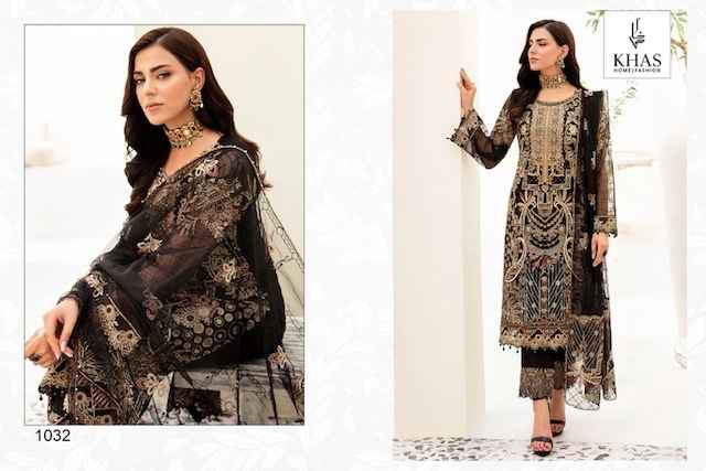 Khas Minhal Georgette Dress Material 3 pcs Catalogue