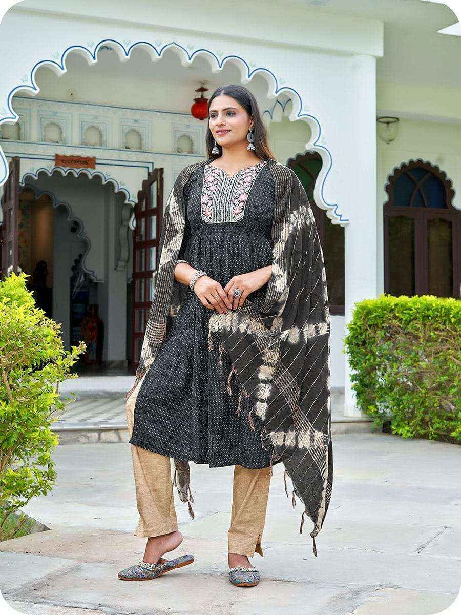 Kinti Koyal Fancy Dobby Kurti Combo 8 pcs Catalogue