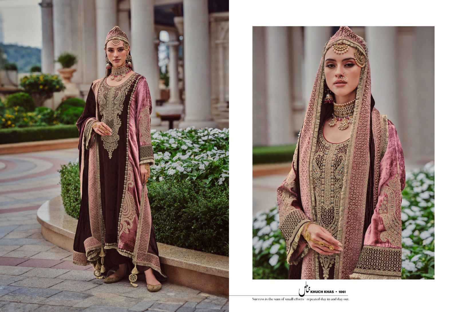 Kuch Khaas Vol 6 Silky Velvet Dress Material 8 pcs Catalogue