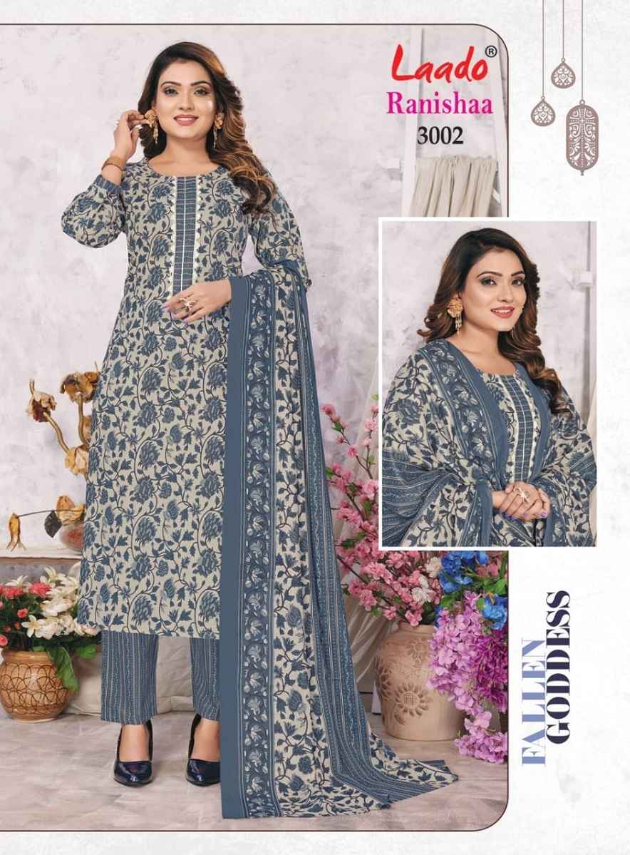 Laado Rinshaa Vol 3 Readymade Heavy Cotton Dress 10 pcs Catalogue