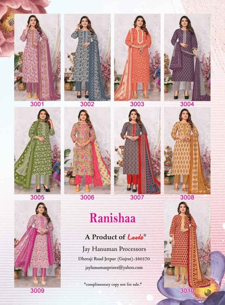 Laado Rinshaa Vol 3 Readymade Heavy Cotton Dress 10 pcs Catalogue