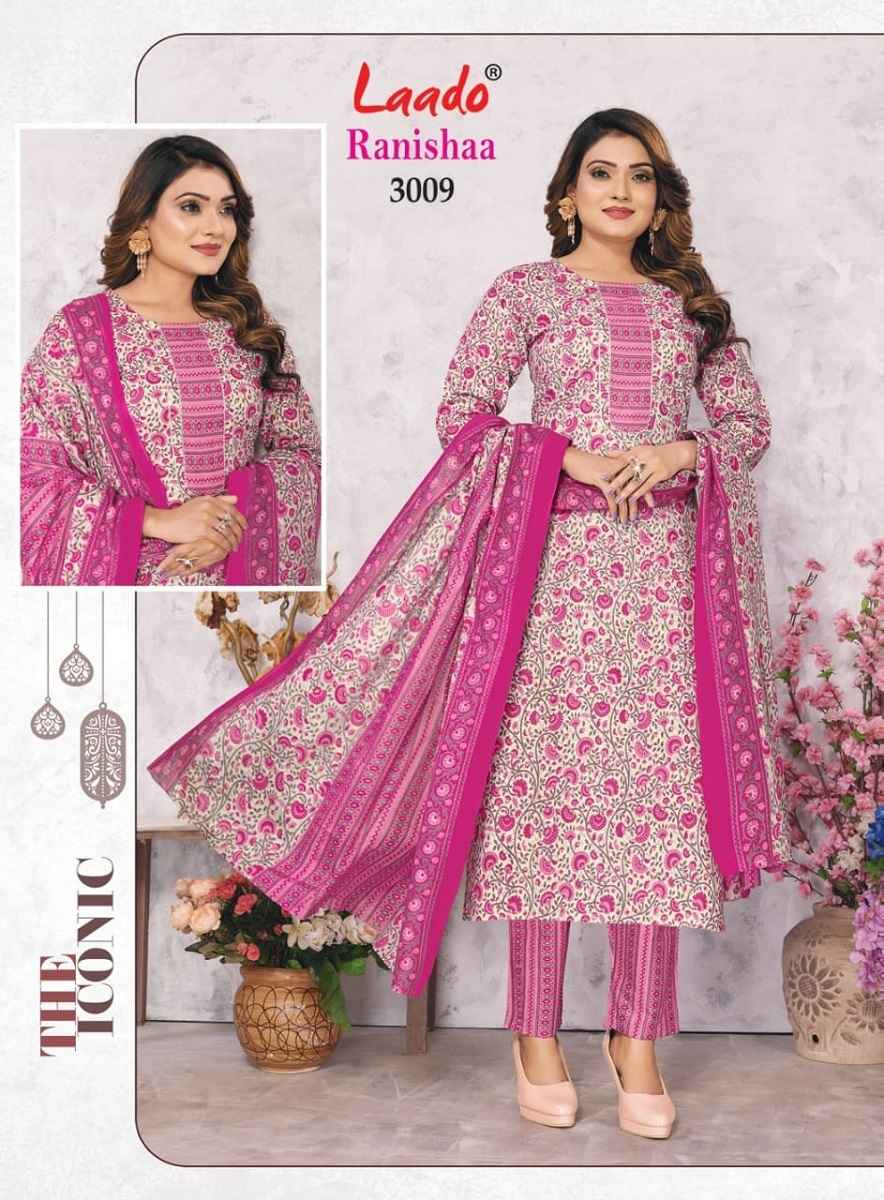 Laado Rinshaa Vol 3 Readymade Heavy Cotton Dress 10 pcs Catalogue