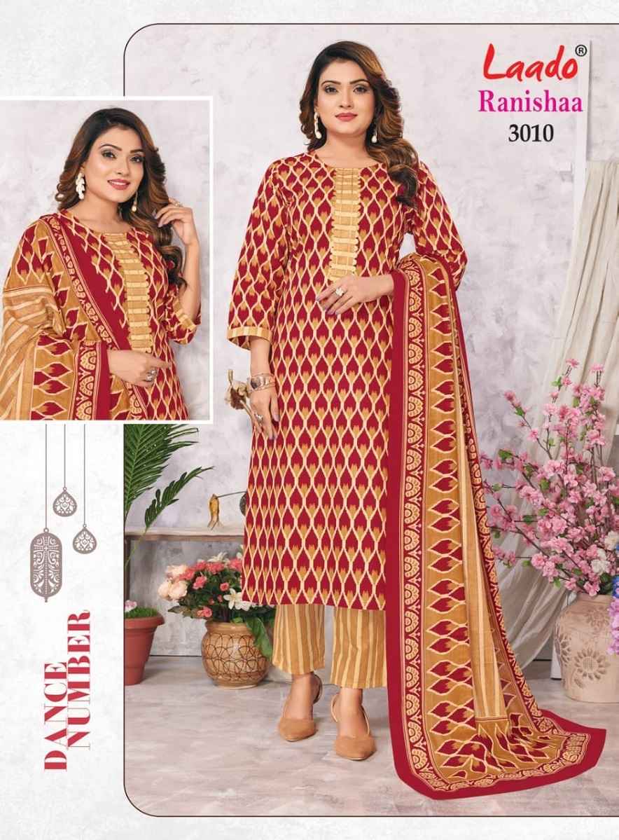 Laado Rinshaa Vol 3 Readymade Heavy Cotton Dress 10 pcs Catalogue