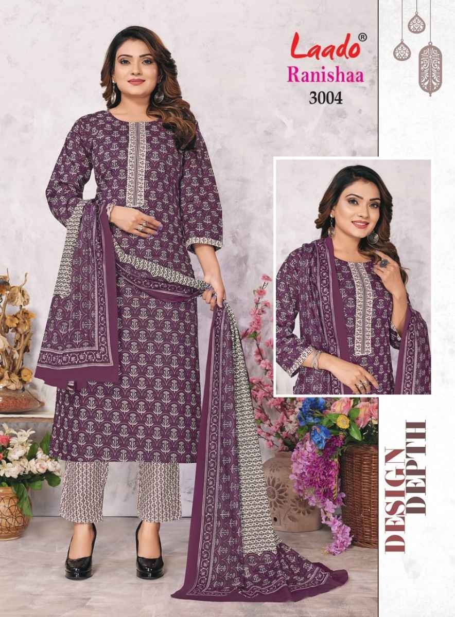 Laado Rinshaa Vol 3 Readymade Heavy Cotton Dress 10 pcs Catalogue