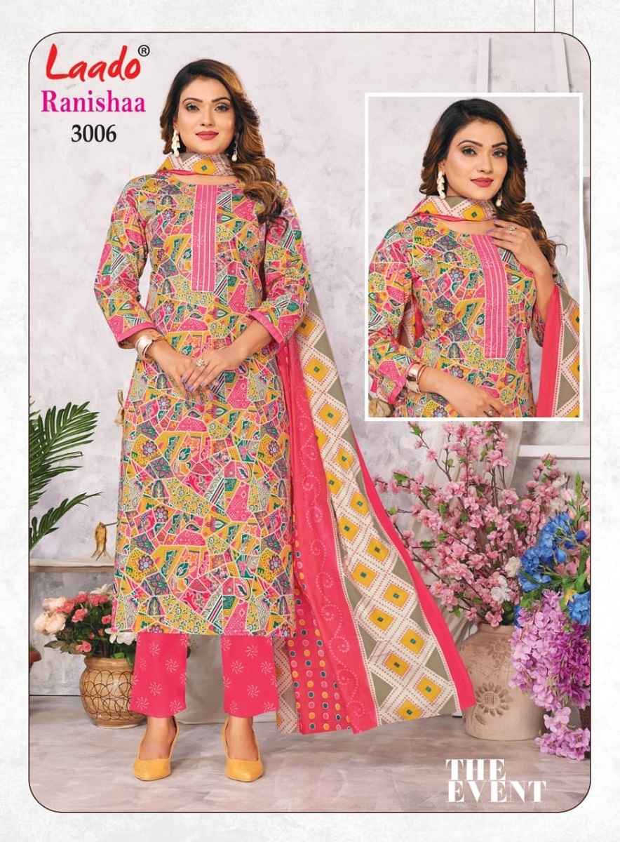 Laado Rinshaa Vol 3 Readymade Heavy Cotton Dress 10 pcs Catalogue
