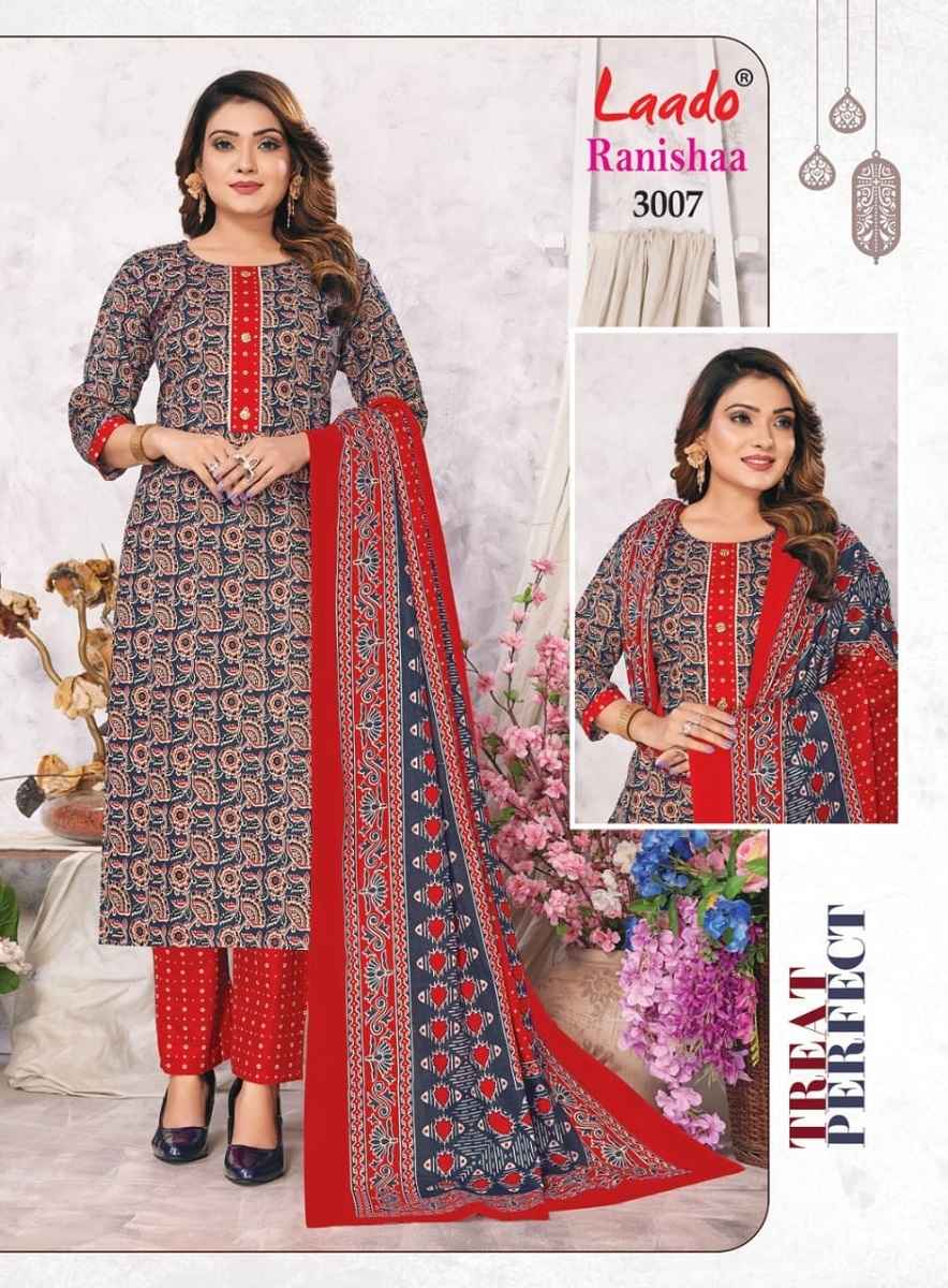 Laado Rinshaa Vol 3 Readymade Heavy Cotton Dress 10 pcs Catalogue