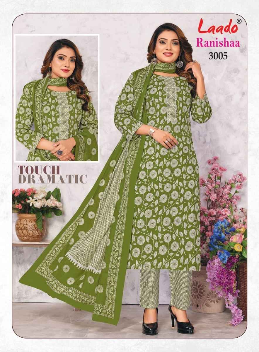 Laado Rinshaa Vol 3 Readymade Heavy Cotton Dress 10 pcs Catalogue