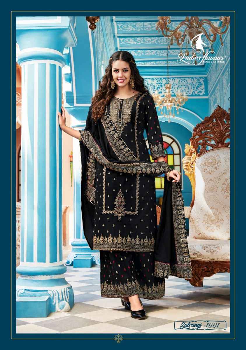 Ladies Flavour Satrangi Cotton Kurti Combo 4 pcs Catalogue