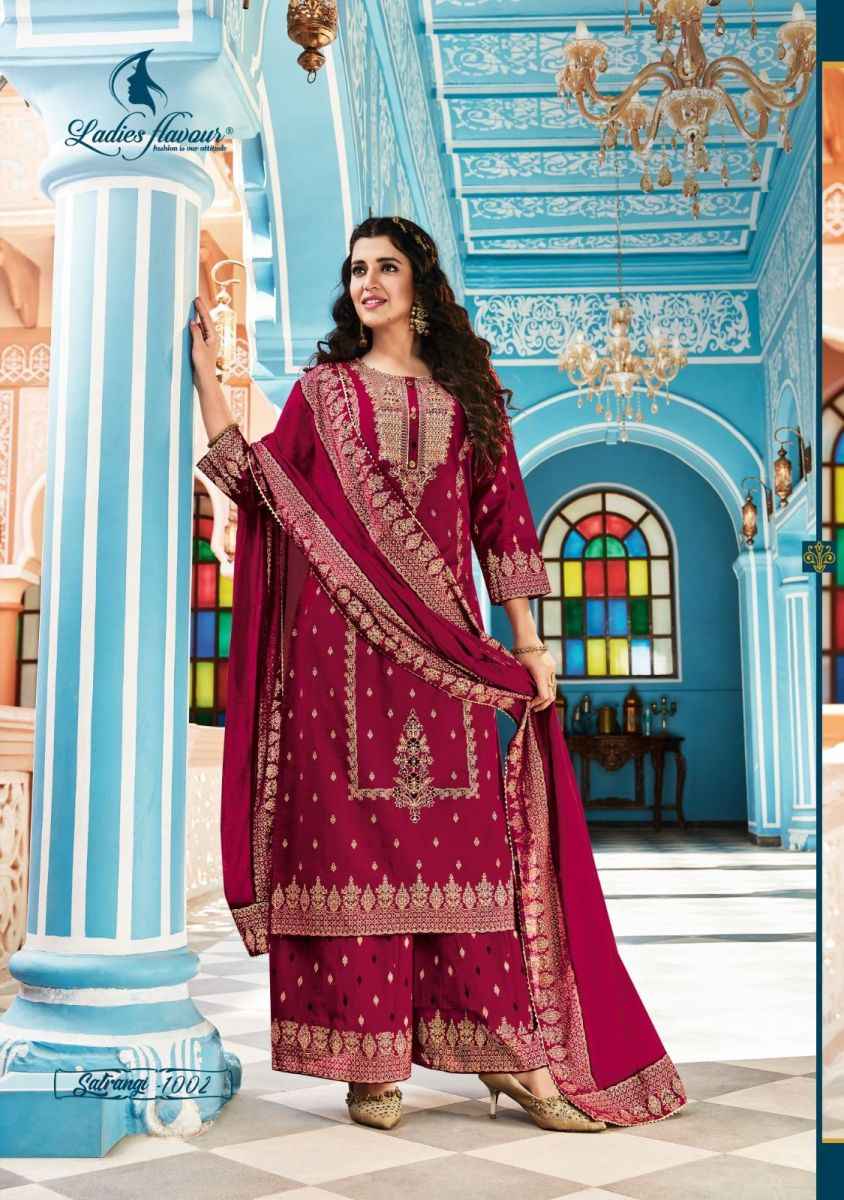 Ladies Flavour Satrangi Cotton Kurti Combo 4 pcs Catalogue