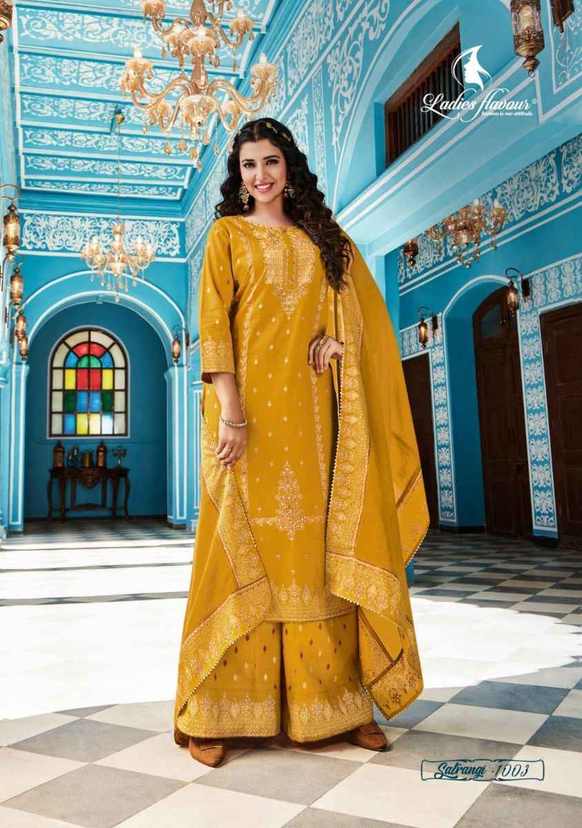 Ladies Flavour Satrangi Cotton Kurti Combo 4 pcs Catalogue