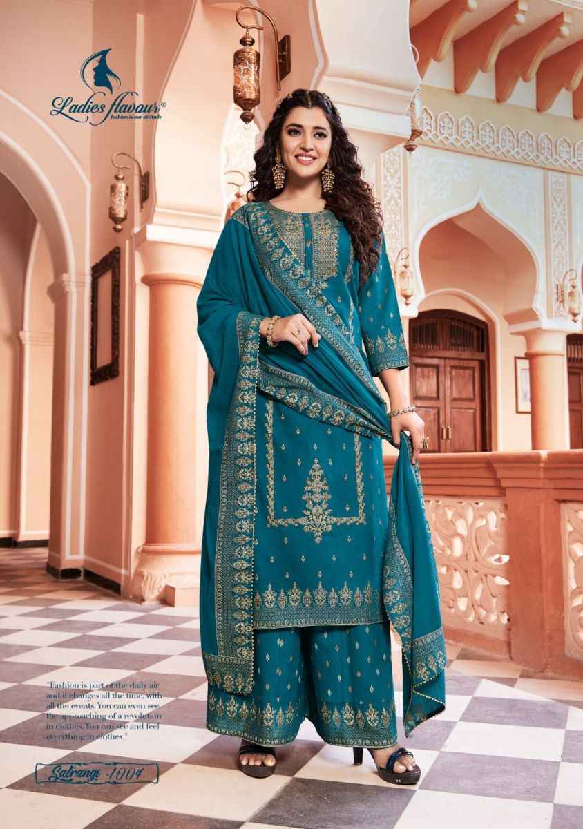 Ladies Flavour Satrangi Cotton Kurti Combo 4 pcs Catalogue