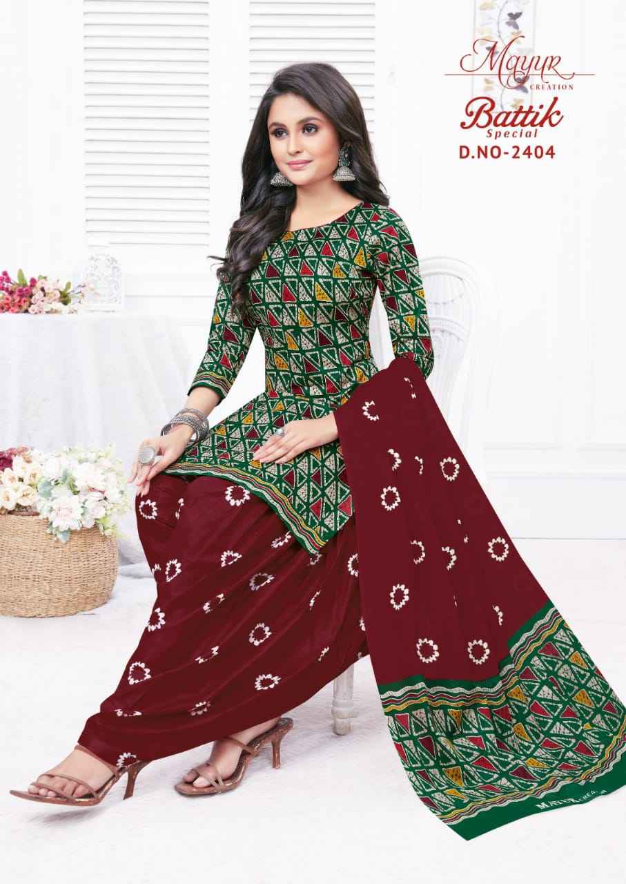 Mayur batik dress material 2025