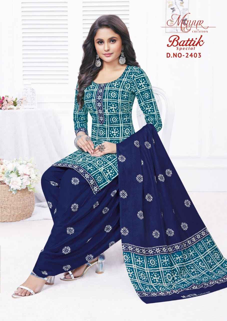 Mayur batik dress material sales