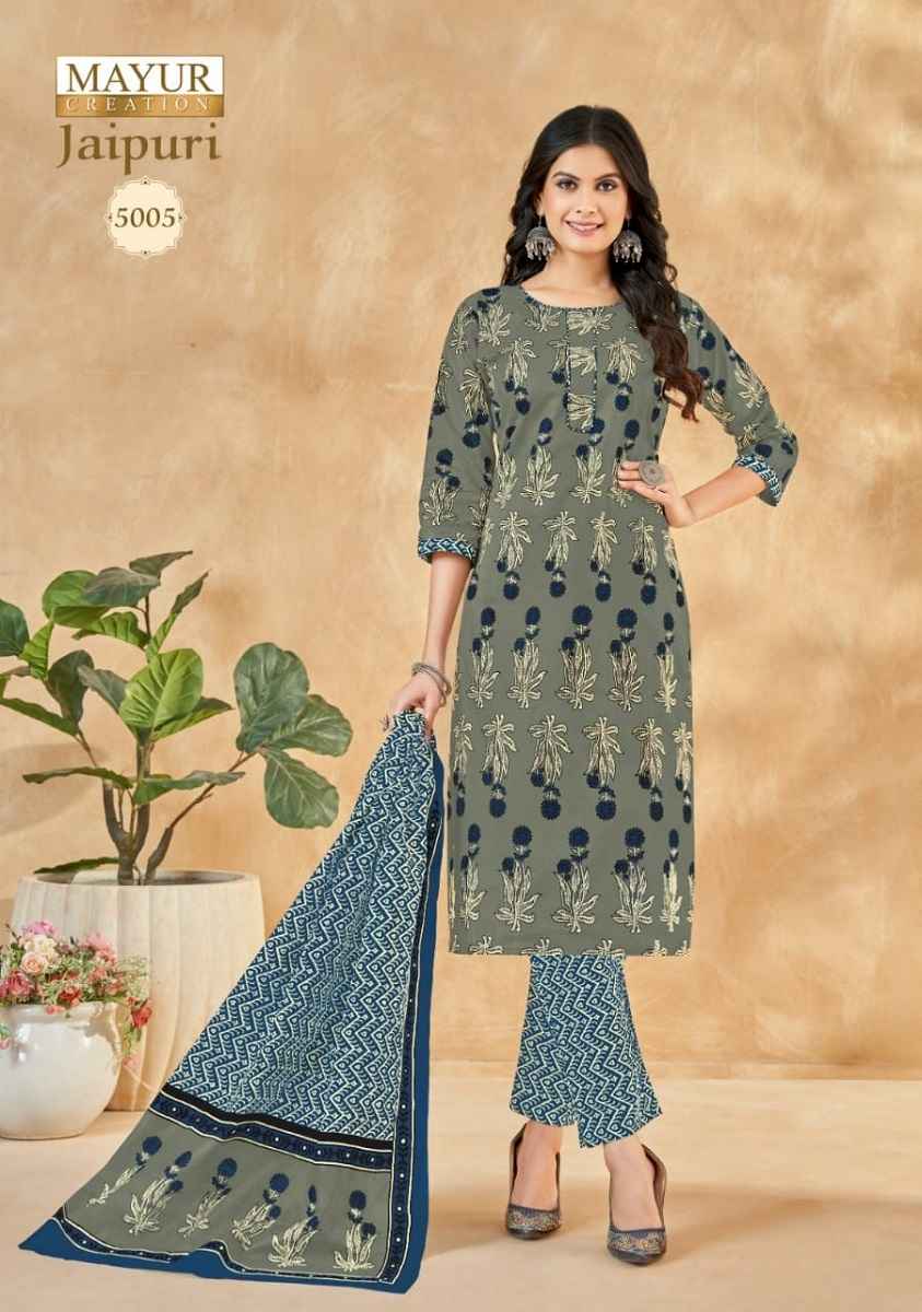 Mayur Jaipuri Vol 5 Readymade Cotton Dress Wholesale Dress