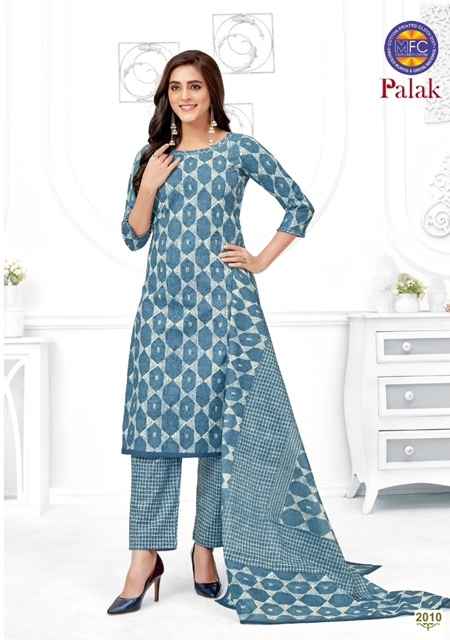 MFC Palak Vol 2 Heavy Cotton Dress Material 12 pcs Catalogue