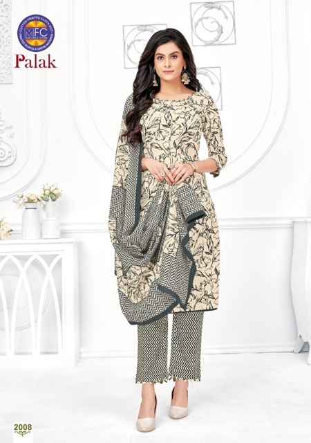 MFC Palak Vol 2 Heavy Cotton Dress Material 12 pcs Catalogue