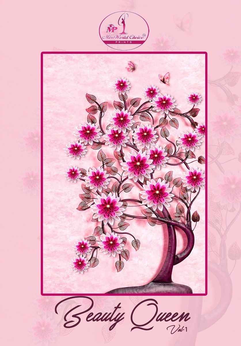 Miss World Choice Beauty Queen Vol 1 Readymade Cotton Dress 10 pcs Catalogue