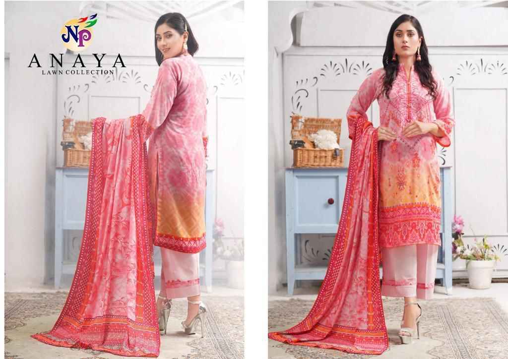 Nand Gopal Anaya Lawn Cotton Dress Material 10 pcs Catalogue