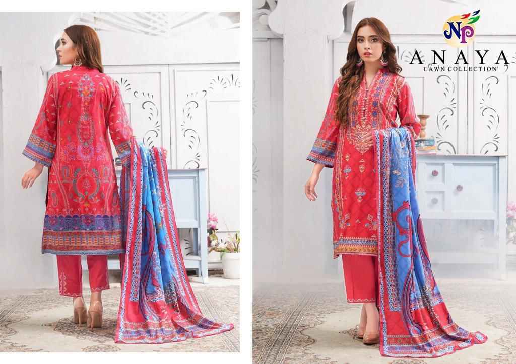 Nand Gopal Anaya Lawn Cotton Dress Material 10 pcs Catalogue