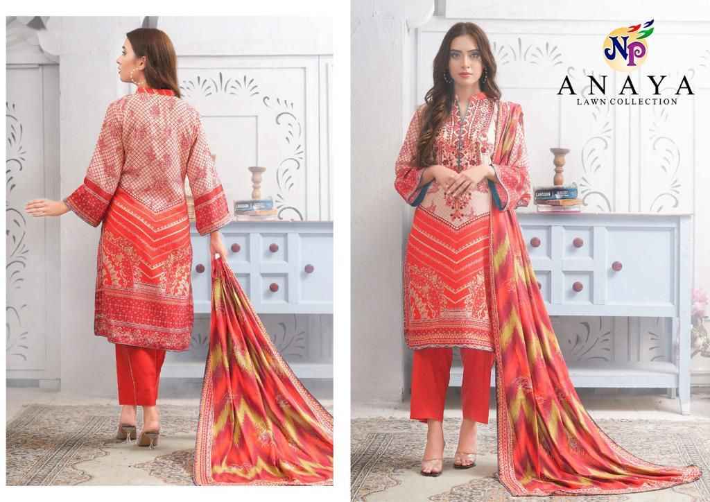 Nand Gopal Anaya Lawn Cotton Dress Material 10 pcs Catalogue