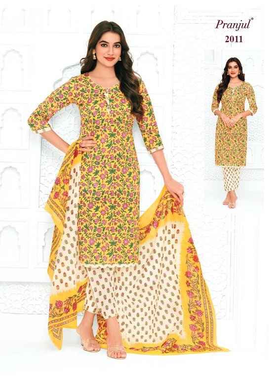 Pranjul Priyanka Vol 20 Cotton Dress Material 36 pcs Catalogue