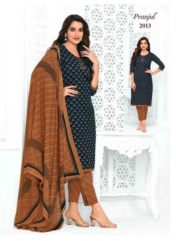 Pranjul Priyanka Vol 20 Cotton Dress Material 36 pcs Catalogue