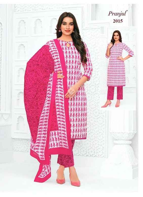 Pranjul Priyanka Vol 20 Cotton Dress Material 36 pcs Catalogue
