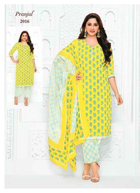 Pranjul Priyanka Vol 20 Cotton Dress Material 36 pcs Catalogue