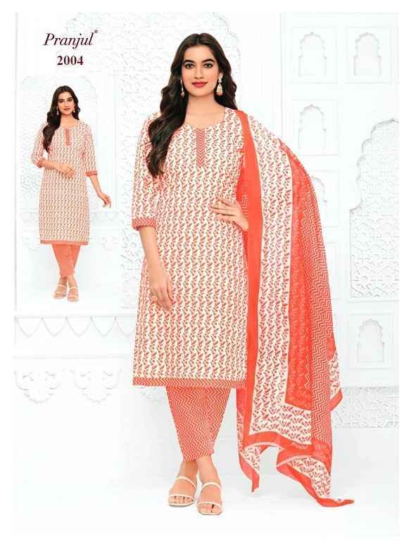 Pranjul Priyanka Vol 20 Cotton Dress Material 36 pcs Catalogue