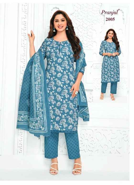 Pranjul Priyanka Vol 20 Cotton Dress Material 36 pcs Catalogue