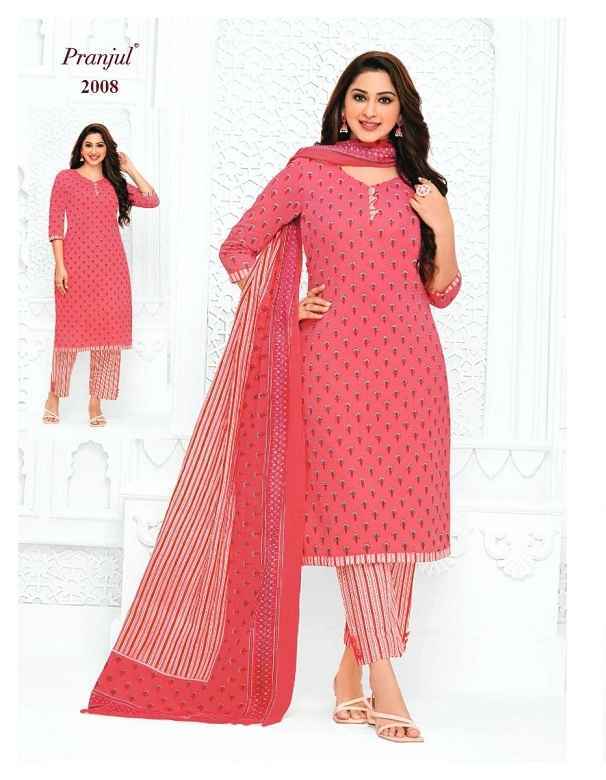 Pranjul Priyanka Vol 20 Cotton Dress Material 36 pcs Catalogue