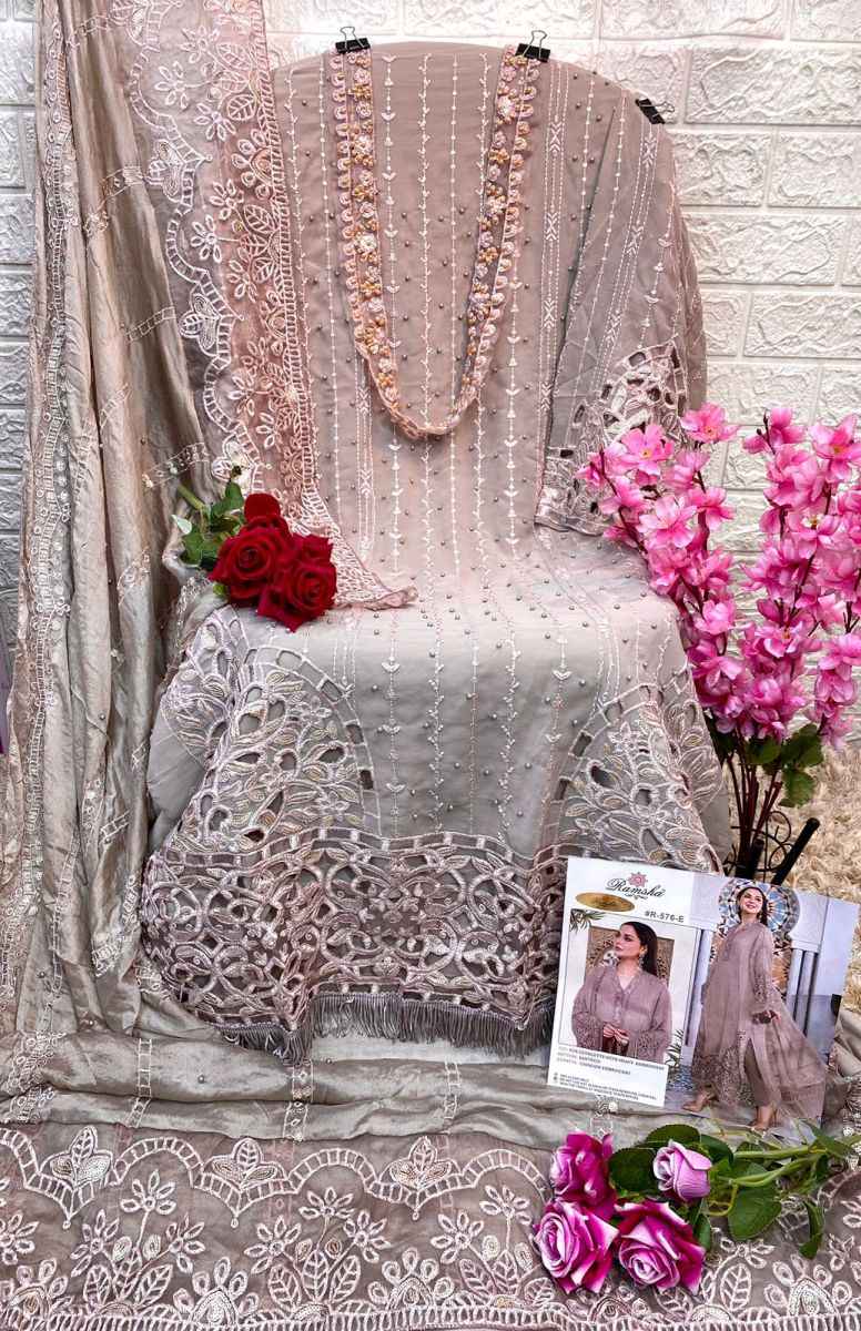 Ramsha dress material best sale